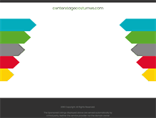 Tablet Screenshot of centerstagecostumes.com